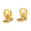 Round Mask Cufflinks - AG Agora Jewellery London