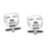 Quimbaya Mask Cufflinks - AG Agora Jewellery London