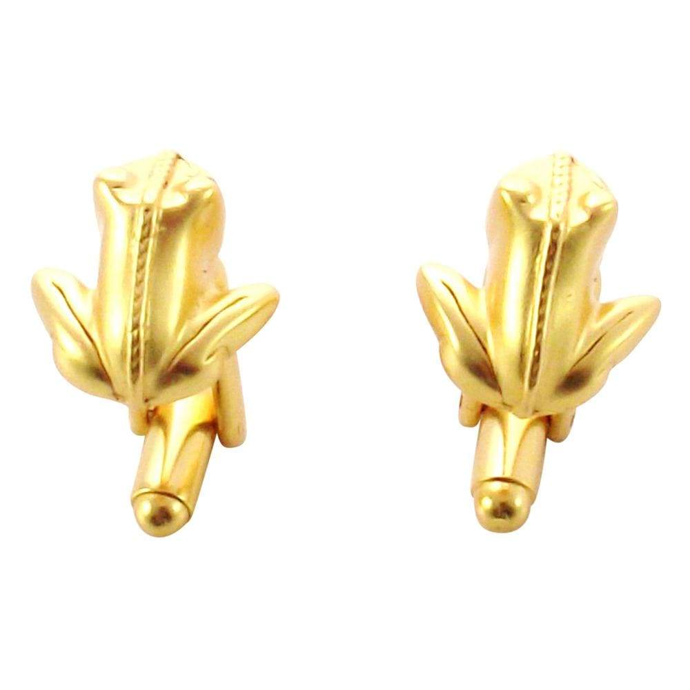 Small Frog Cufflinks - AG Agora Jewellery London