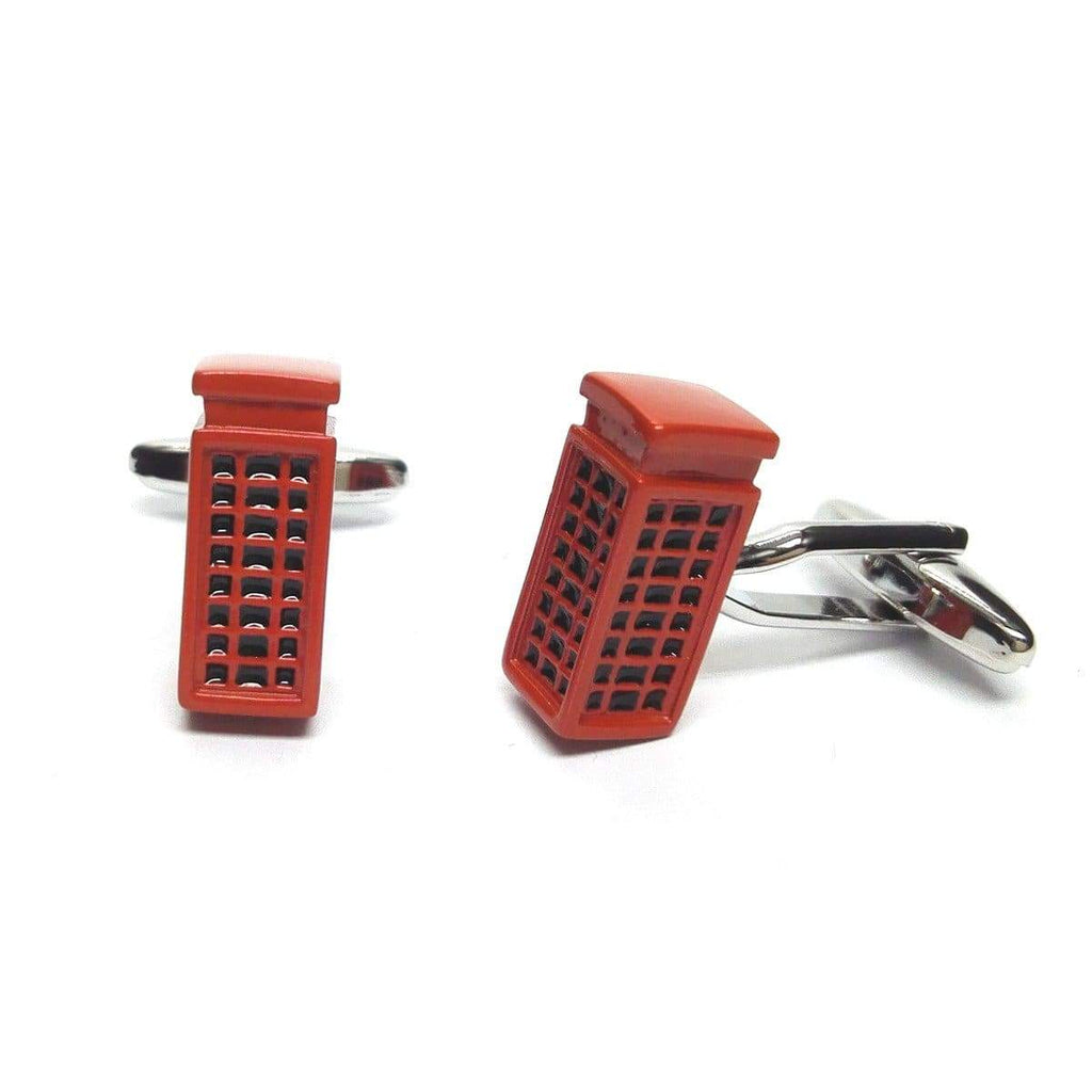 Telephone Box Cufflinks - Agora Jewellery London