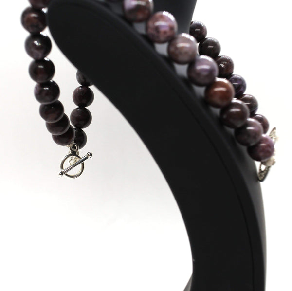 Brown Agate Necklace - AG Agora Jewellery London