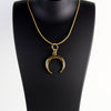Gold Moon Necklace - Agora Jewellery London