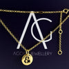 & Sign Necklace - Agora Jewellery London
