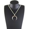 Silver Moon Necklace - Agora Jewellery London