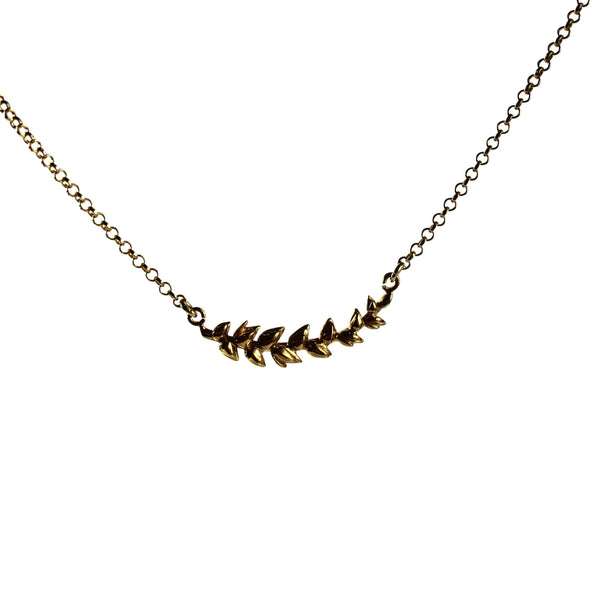 Leaf Necklace - Agora Jewellery London