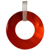 Orange Pearl Pendant - Agora Jewellery London