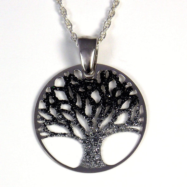 Tree of Life & Swarovski Crystals Pendant - AG Agora Jewellery London