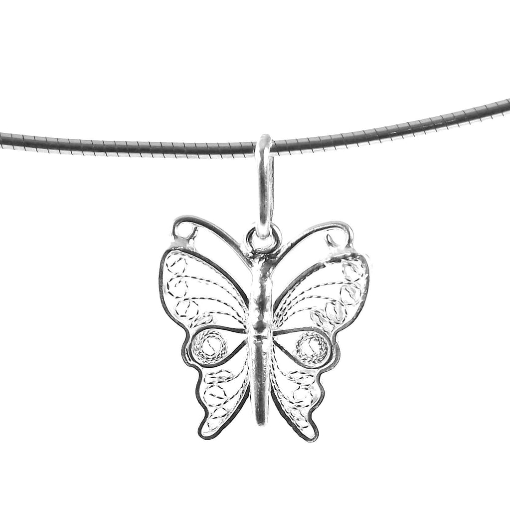 Clare Butterfly Pendant - Agora Jewellery London
