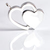 Double Heart Pendant - AG Agora Jewellery London