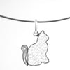 Filigree Cat Pendant - AG Agora Jewellery London