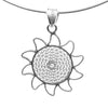 Filigree Dream Sun Pendant - AG Agora Jewellery London