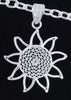 Filigree Dream Sun Pendant - AG Agora Jewellery London