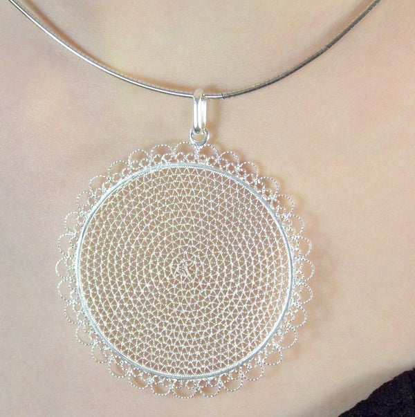 Filigree Rivera Pendant - AG Agora Jewellery London