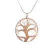 Filigree Rose Gold Tree of Life - Agora Jewellery London