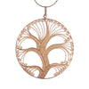 Filigree Rose Gold Tree of Life - Agora Jewellery London