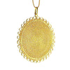 Filigree Sunflower Pendant - AG Agora Jewellery London