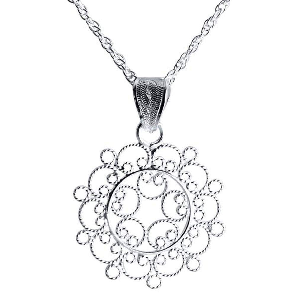 Filigree True Love Pendant - AG Agora Jewellery London