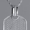 Gilia Dog Tag Pendant - AG Agora Jewellery London