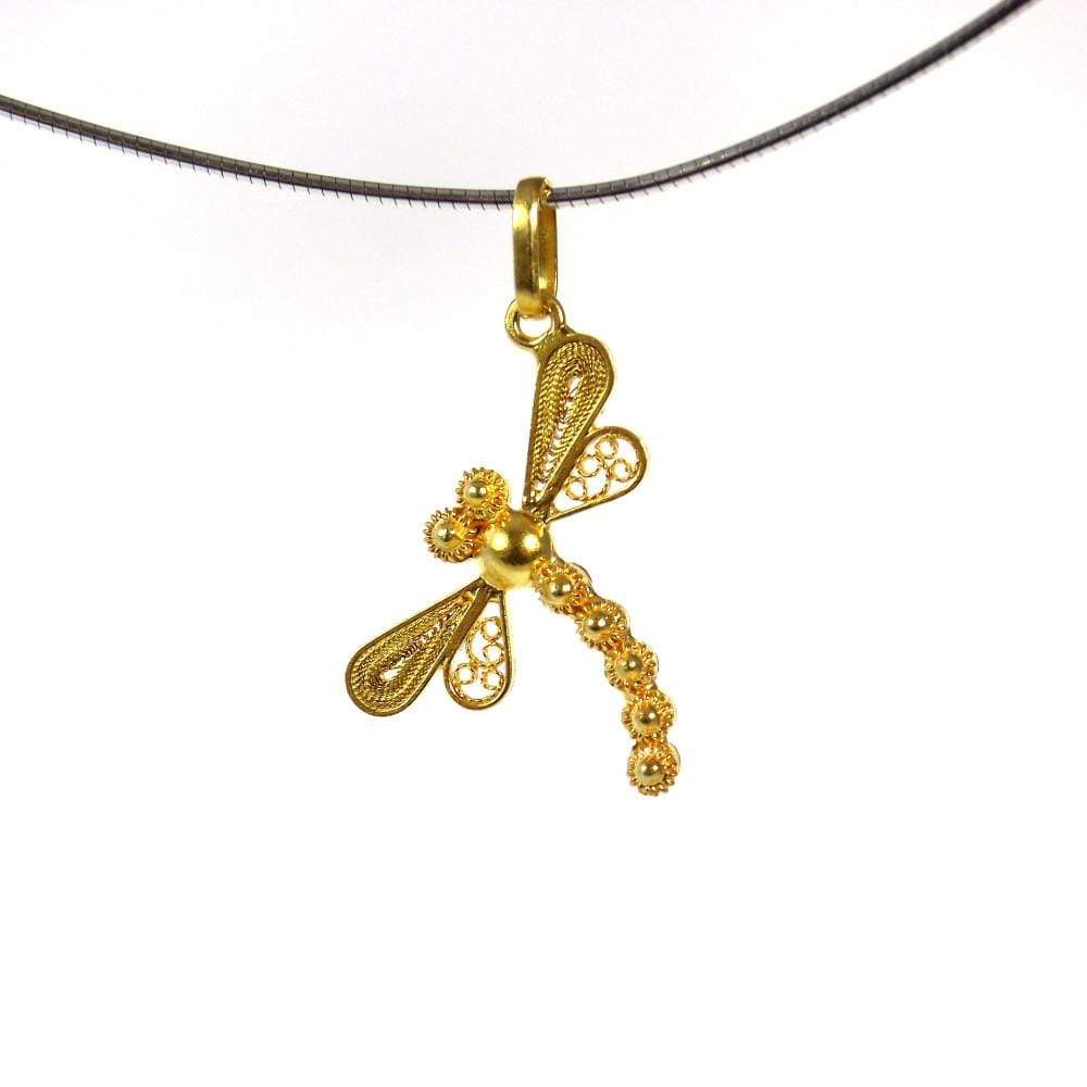 Gold dragonfly hotsell necklace uk