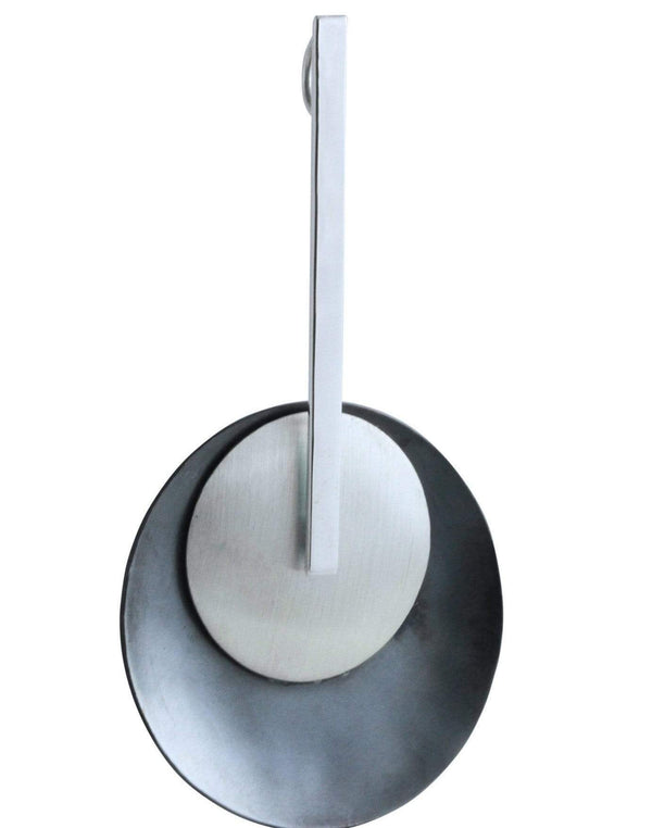 Grey and Silver Pendant - AG Agora Jewellery London