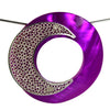 Fuchsia Pearl Pendant - Agora Jewellery London