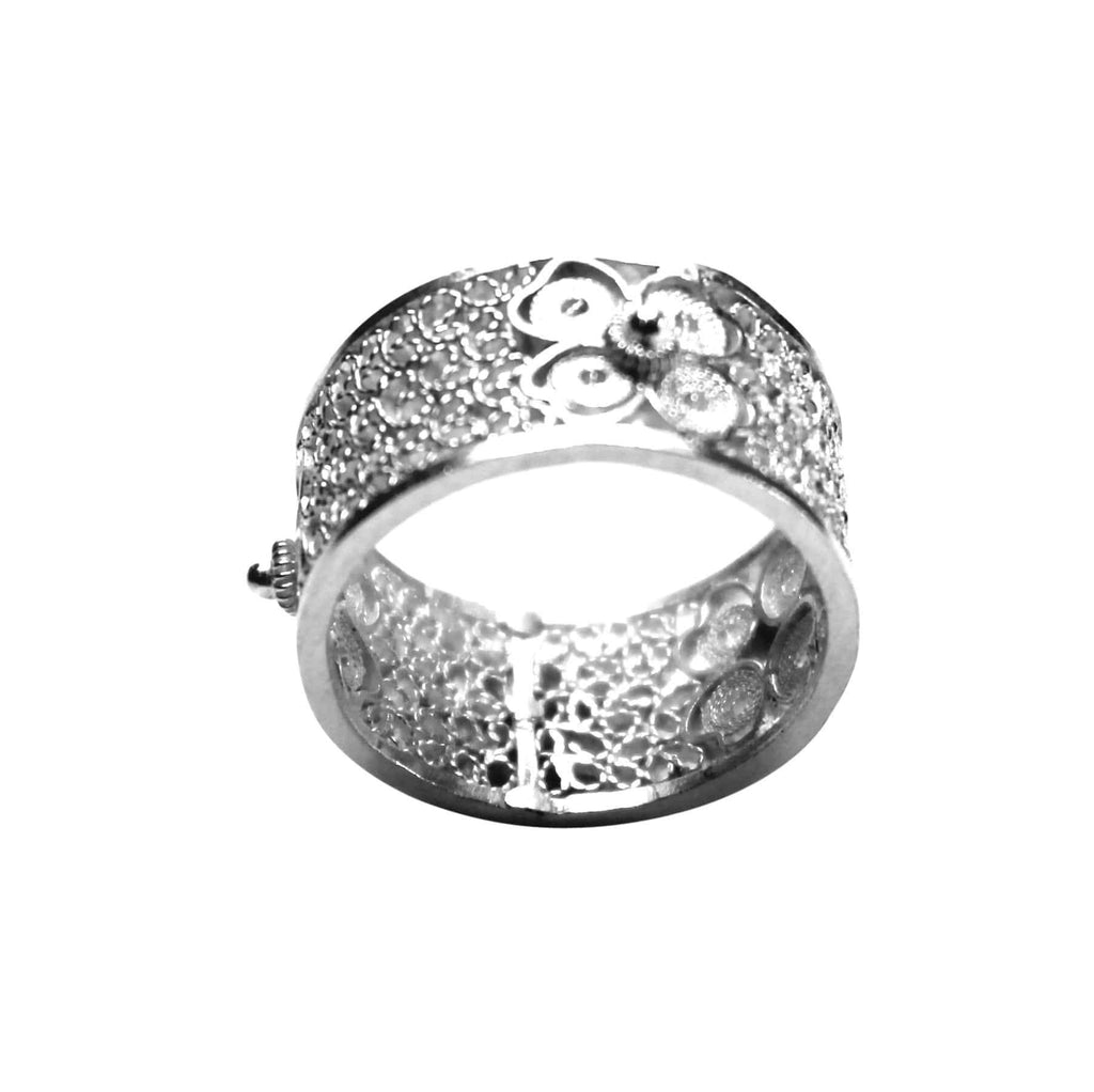 Filigree Daisy Ring - Agora Jewellery London