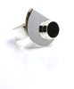 Midnight Black Ring - AG Agora Jewellery London