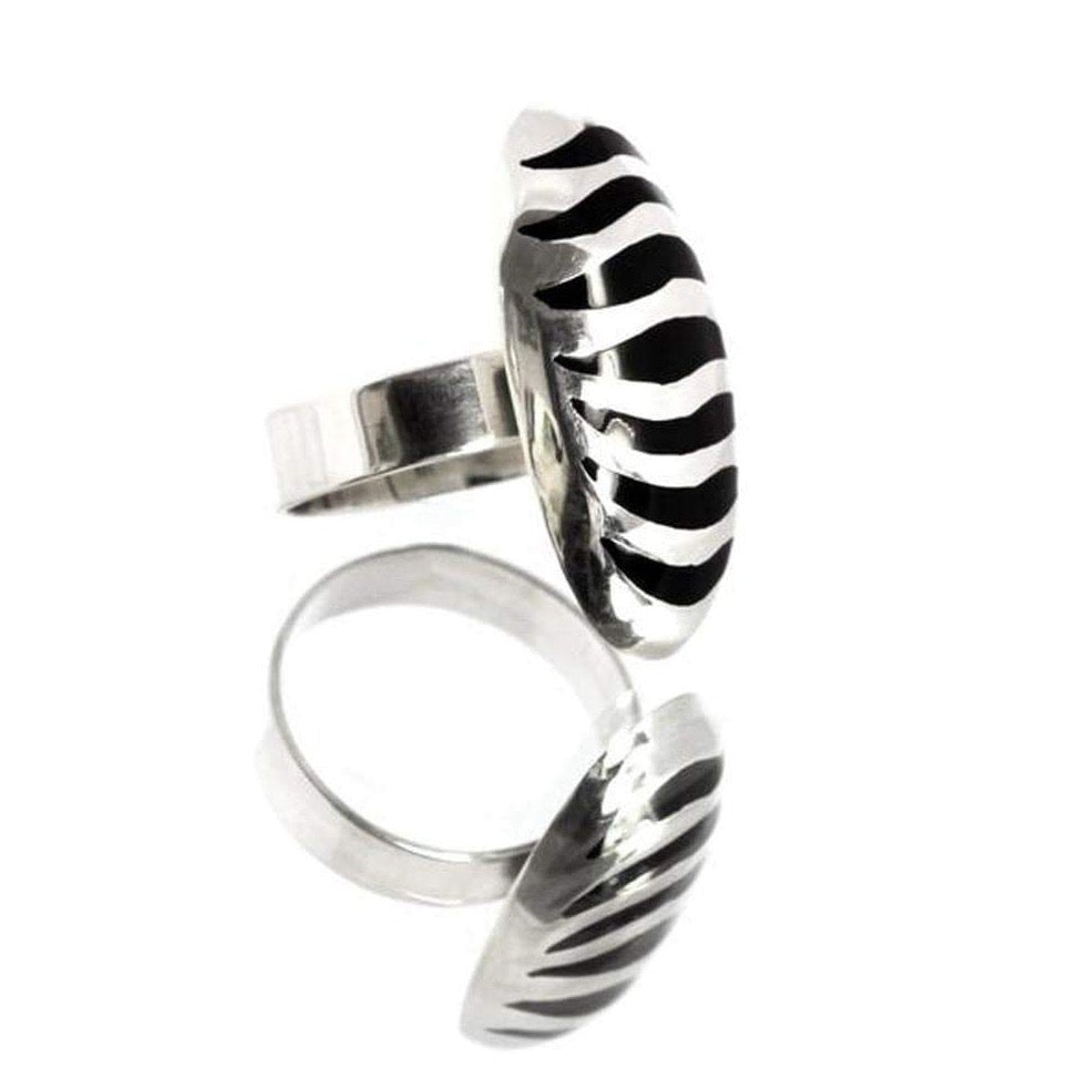 Zebra Ring - AG Agora Jewellery London