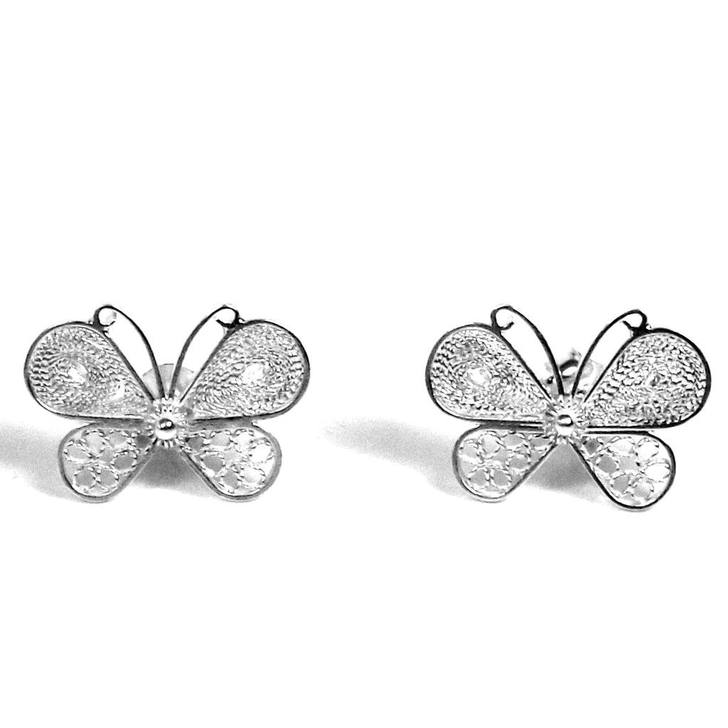 Aricia Butterfly Earrings - Agora Jewellery London
