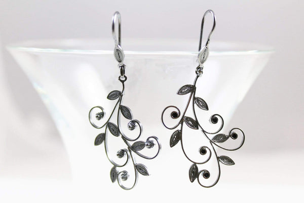 Filigree Darea Earrings - AG Agora Jewellery London