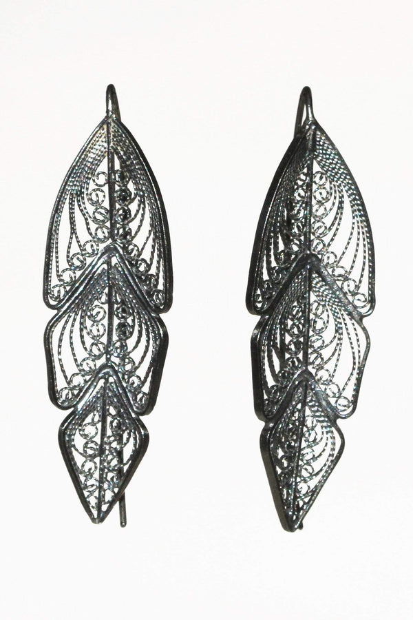 Filigree Lindy Earrings - AG Agora Jewellery London