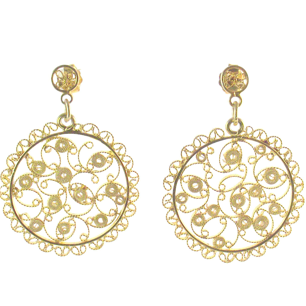 Filigree Meira Earrings - AG Agora Jewellery London