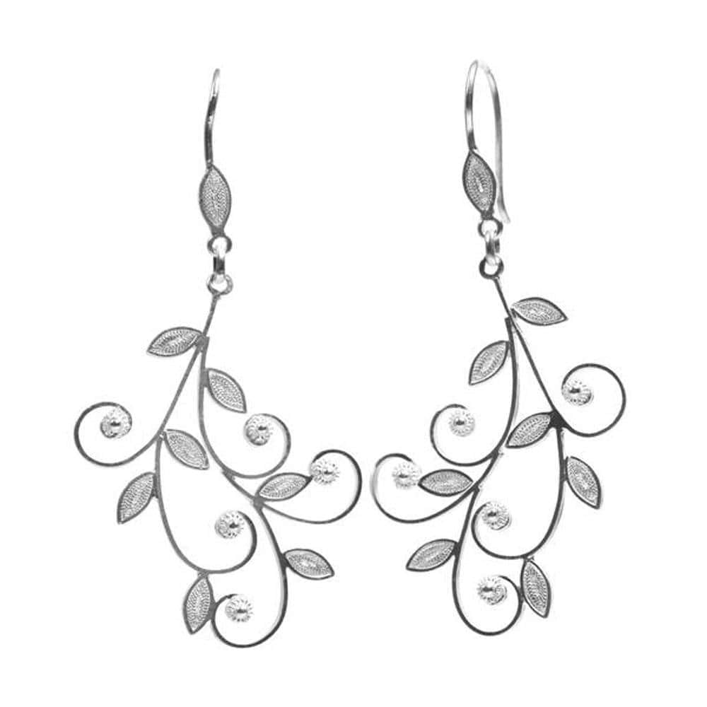 Filigree Muna Earrings - AG Agora Jewellery London