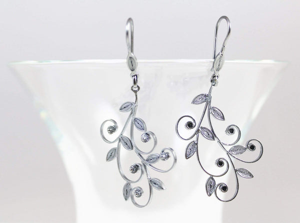 Filigree Muna Earrings - AG Agora Jewellery London