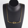 Gold Ribbon Necklace - AG Agora Jewellery London