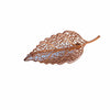 Rose Gold Leaf Brooch