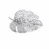 Filigree Split Leaf Brooch